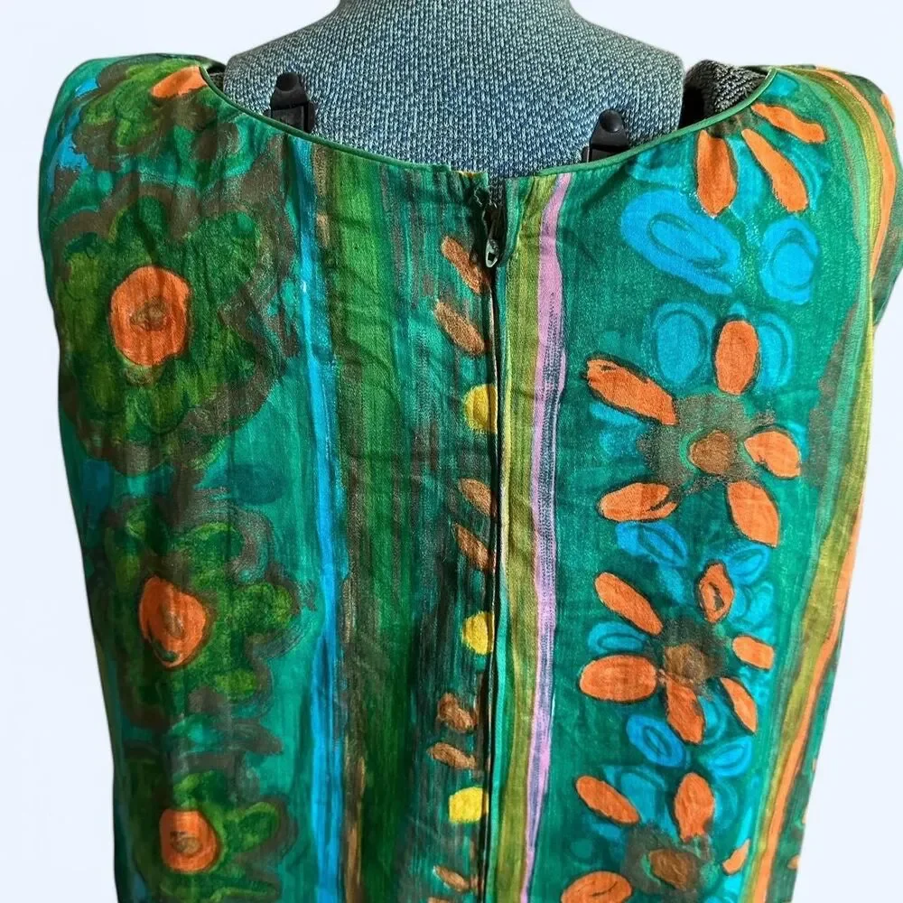 Vintage Diane’s Honolulu Maxi Dress - M - Picture 5 of 7